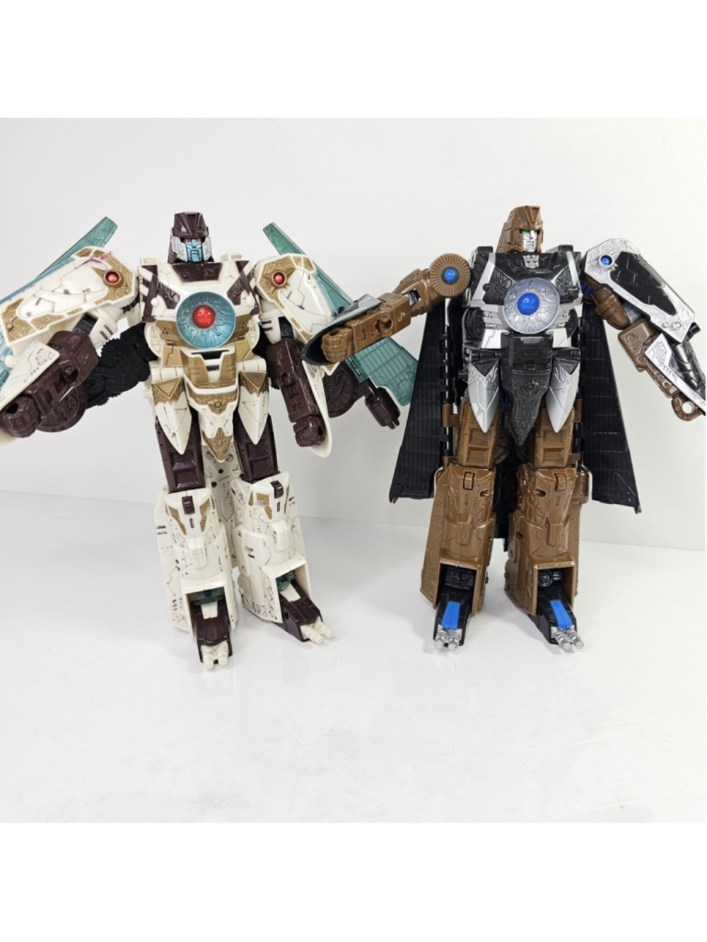 Transformers Cybertron Primus Unicron 2004 Hasbro Takara Figures Lot Incomplete